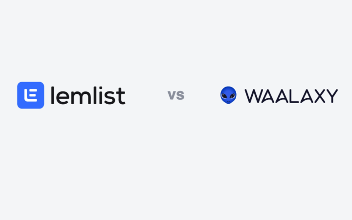 Logos lemlist et Waalaxy